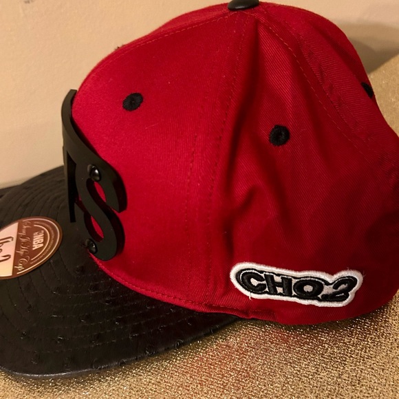 HyFlat Brooklyn Nets NBA SnapBack Rare CHO.2 Ostrich Bill Hat - Picture 3 of 9